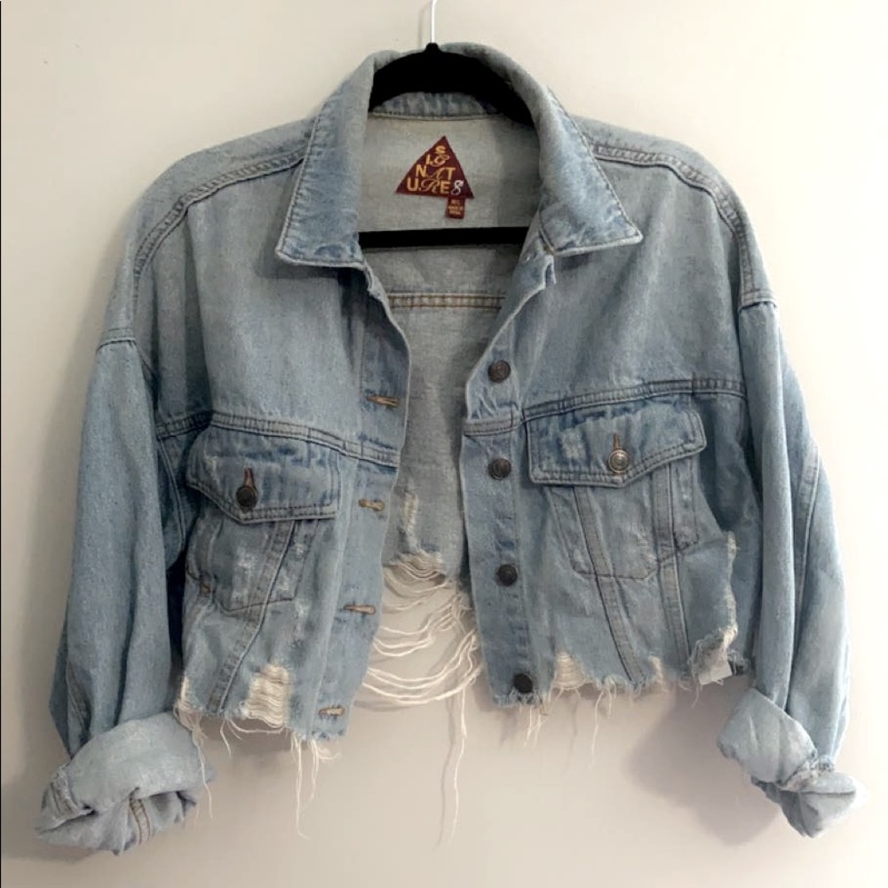 Cropped Denim jacket